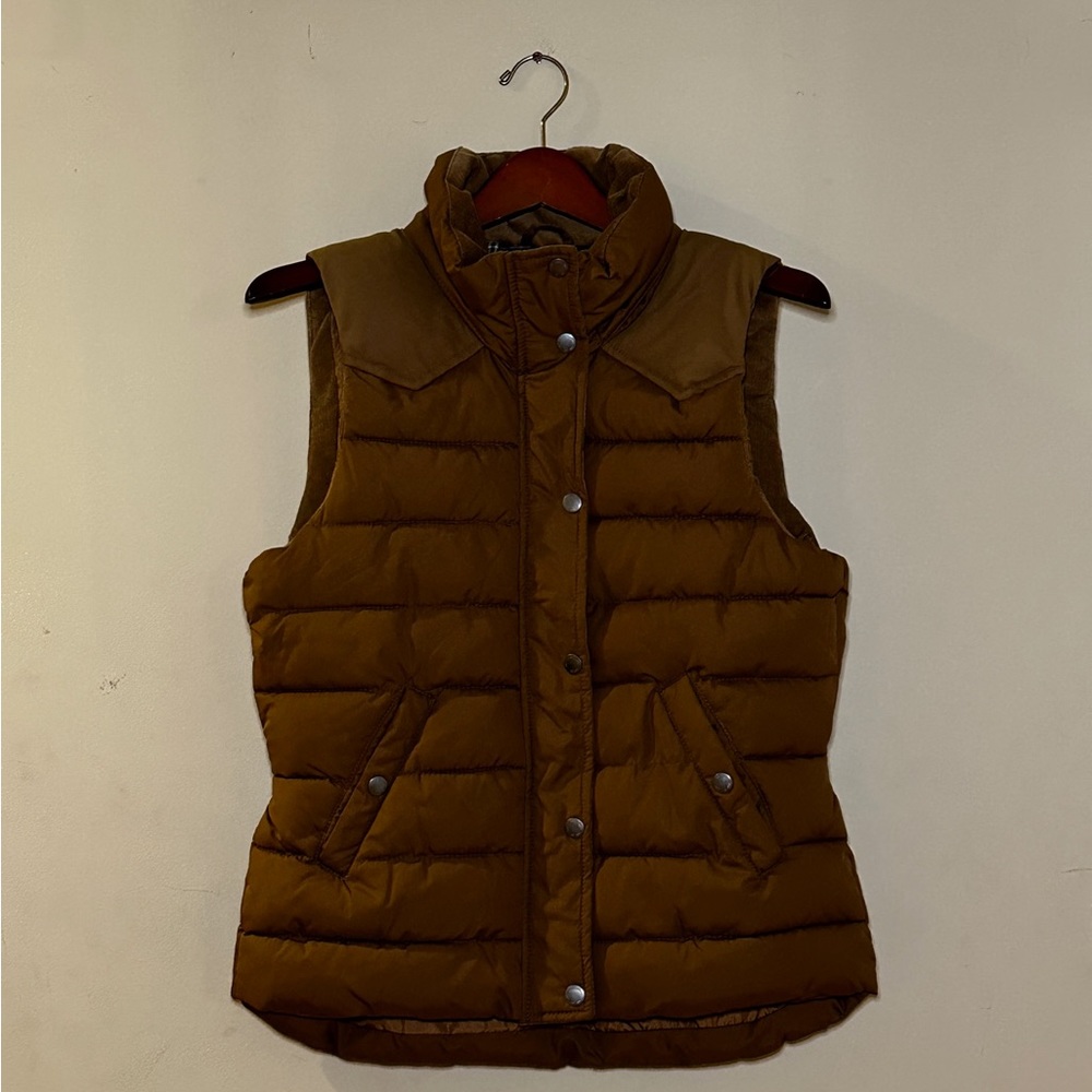 Puffy Vest lined flannel
